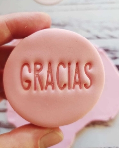 GRACIAS 6 cm. (Solo sello)
