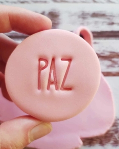 PAZ 6 cm. (Solo sello)