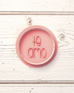 TE AMO (SOLO SELLO 5,3 cm.)