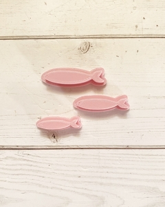SET SELLOS PECES X 3 (3,5, 4, 5 CM.)