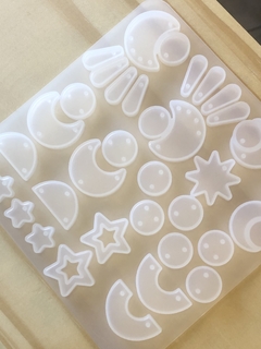 MOLDE RESINA DIJES MINIS CON COLGANTES