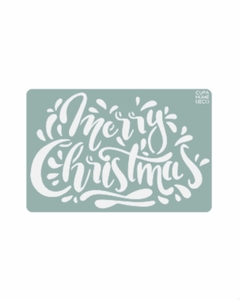 MERRY CHRISTMAS 20x30 cm. C8025