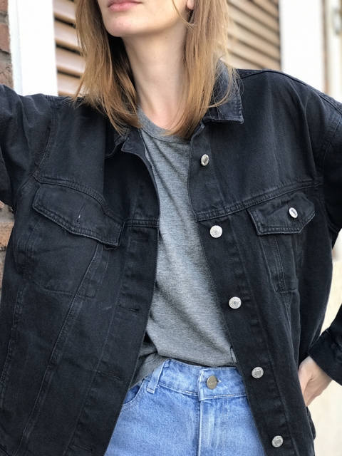 Campera de jean Jade Black
