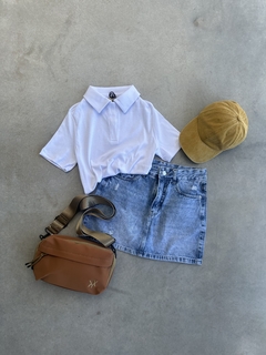 Pollera Jean Lana