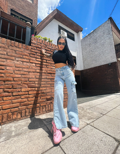 Jean wide cargo Baly