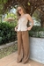 Pantalona Malta - Marrom - comprar online