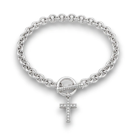 PULSERA CRUZ ETERNA
