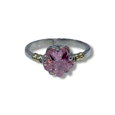Anillo Flor Rosa ANPO1264 - comprar online