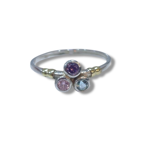 Anillo Tricolor ANPO1278 - comprar online