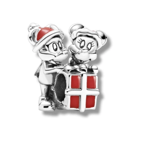 CHARM MICKEY Y MINNIE MOUSE TIPO PANDORA DIAG2211 - comprar online