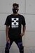 Remera Semi Oversize Manga Corta Unisex Flechas