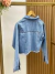 Jaqueta Jeans Barra Desfiada - DONA DONDOCA AGS