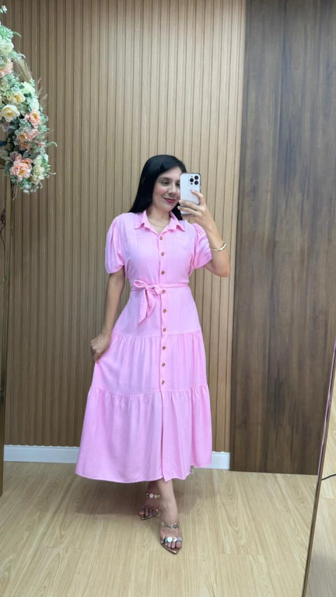 Vestido Ligiane Liso - comprar online