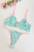CONJUNTO «CAMILLE» AQUA & ROSA