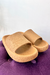 SANDALIAS CHUNAS «CAMILLE» CAMEL - comprar online
