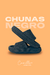 SANDALIAS CHUNAS «CAMILLE» NEGRA