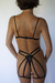 CORPIÑO - ARNÉS «ASTRID» NEGRO - tienda online