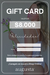 GIFT CARD «8000»