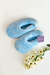 PANTUFLA «HORNITO» CELESTE