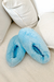 PANTUFLA «HORNITO» CELESTE en internet