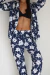 Imagen de PIJAMA «WARM» CAMISERO FLOWERS BLUE
