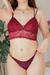 CONJUNTO «ZARA» BORDÓ - tienda online