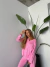 PIJAMA «WARM» CAMISERO ROSA CHICLE - Augusta Intimates | Lencería de Diseño 