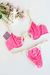 CONJUNTO «NEW CHERRY BLOSSOM» LYCRA FUCSIA