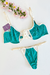 CONJUNTO «NEW CHERRY BLOSSOM» LYCRA VERDE