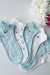 MEDIAS SOQUETE «SWEETY» AQUA - Augusta Intimates | Lencería de Diseño 