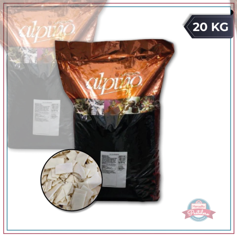 BANO DE REPOSTERIA BLANCO X 20 KG EN STICKS | ALPINO - comprar online