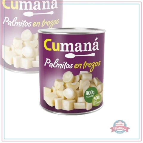 PALMITOS TROZO X 800 GR | CUMANA - comprar online