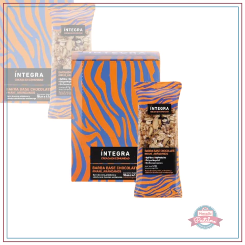Barritas Base chocolate y arándanos | INTEGRA - comprar online