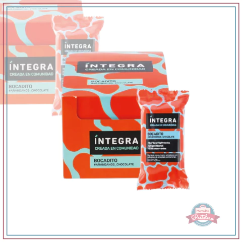 Bocadito chocolate y arándanos | INTEGRA - comprar online