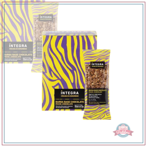Barritas Base chocolate y maní | INTEGRA - comprar online