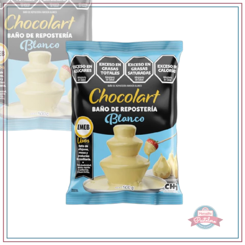 BAÑO DE REPOSTERÍA BLANCO | CHOCOLART - comprar online