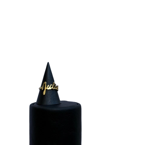 Anillo nombre calado - comprar online