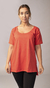 Remera Grace alg. 100% algodon ladrillo