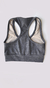 Top alg. con lycra gris melange oscuro - comprar online