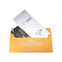 Imagem do COLAR COM PEDRA MOISSANITE 5.0 MM 0.5CT PRATA RODINADA