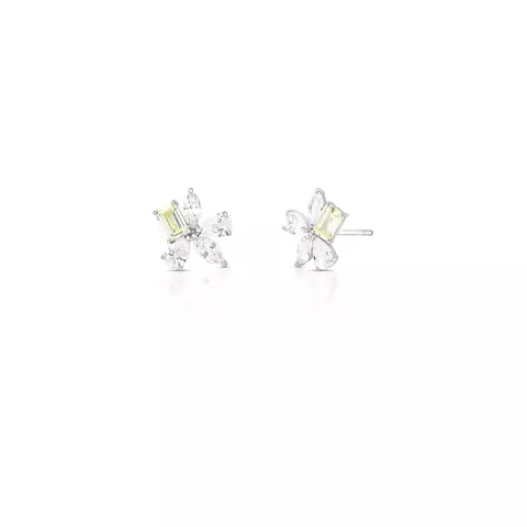 BRINCO DE FLOR COM CRISTAIS YELLOW - comprar online