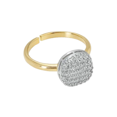 ANEL REGULÁVEL ROCK CRAVEJADO GRANDE - comprar online