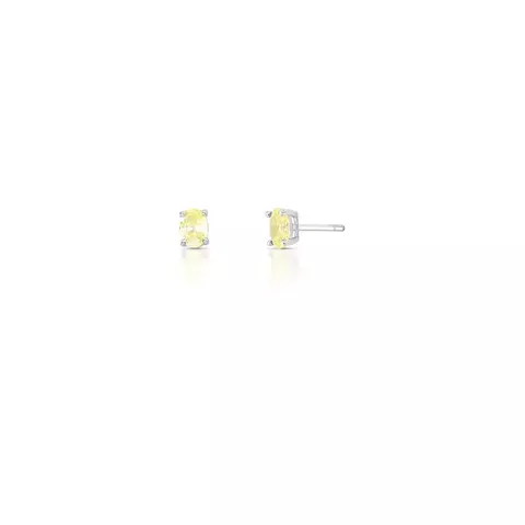 BRINCO COM CRISTAL OVAL YELLOW - comprar online