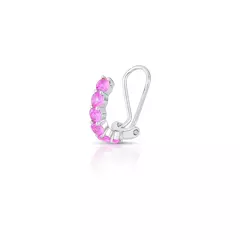 PIERCING PRESSAO ZIRCONIA COLORIDA - comprar online