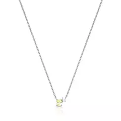 COLAR COM PINGENTE DE CRISTAIS OVAIS YELLOW - comprar online