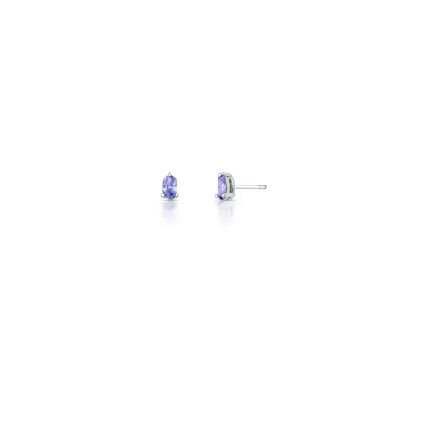 BRINCO PONTO DE LUZ OVAL ZIRCONIA TANZANITA MINI - comprar online