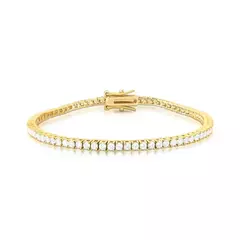 PULSEIRA RIVIERA COM CRISTAIS REDONDOS