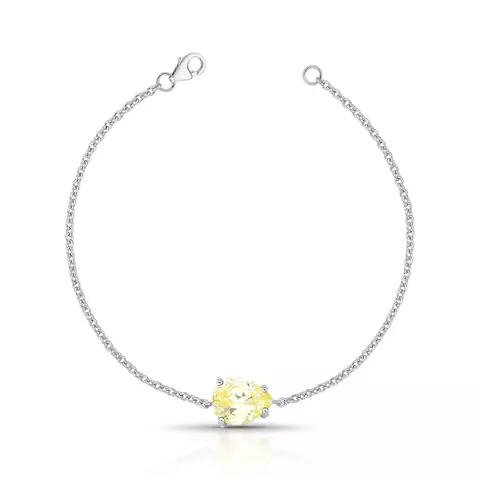 PULSEIRA GOTA ZIRCONIA YELLOW