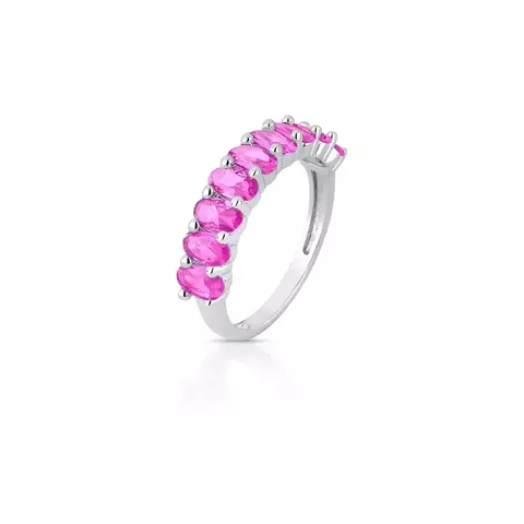 ANEL COM CRISTAIS OVAIS PINK - comprar online