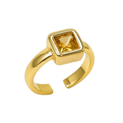 ANEL CRISTAL QUADRADO REGULAVEL - comprar online